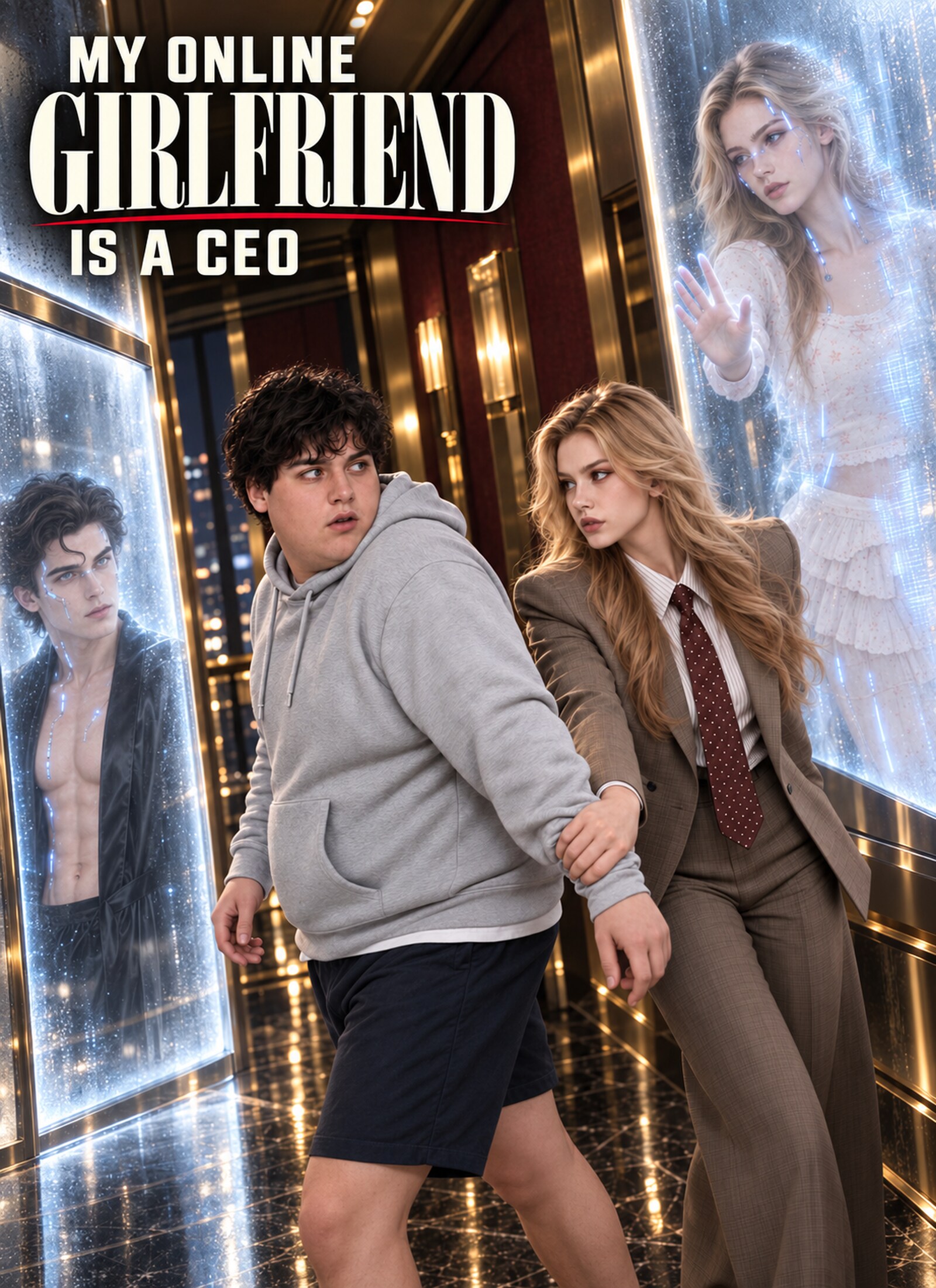 Cover of My Online Girlfriend Is a CEO